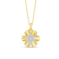 Aurora Bloom Diamond Pendant
