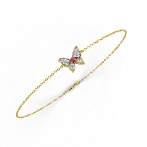 Butterfly Diamond Bracelet