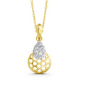 Celestial Disc Diamond Pendant