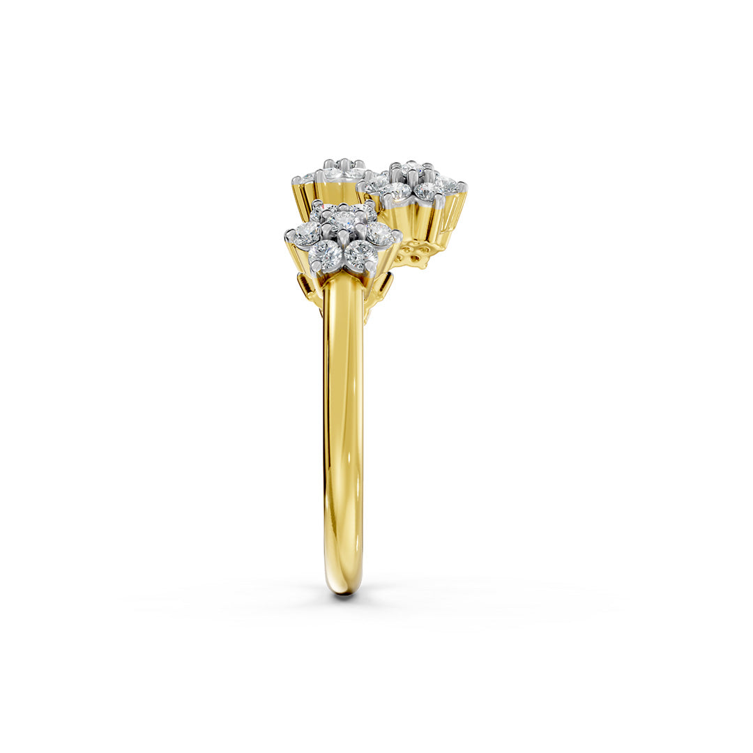 Blossom Floral Diamond Ring
