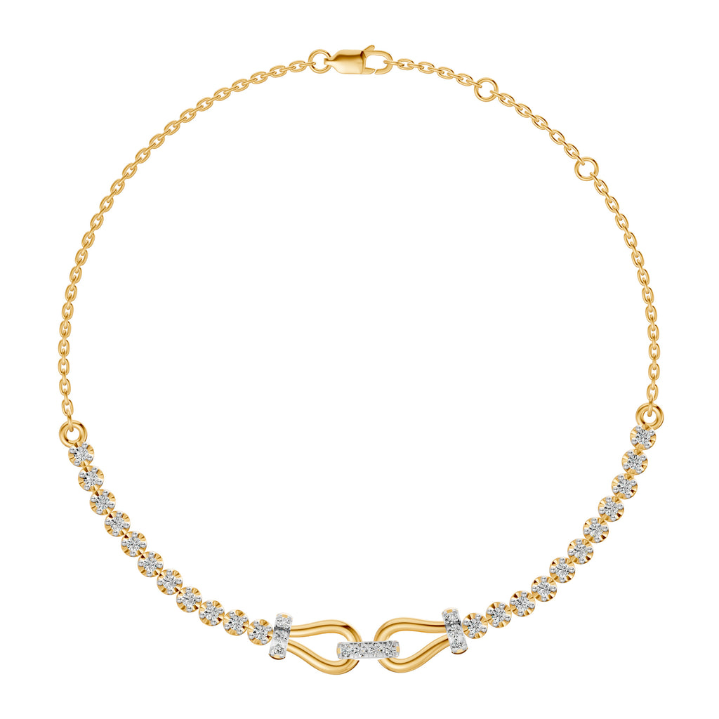 Everlink Diamond Bolo Bracelet