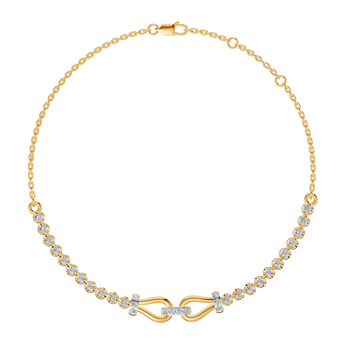 Everlink Diamond Bolo Bracelet