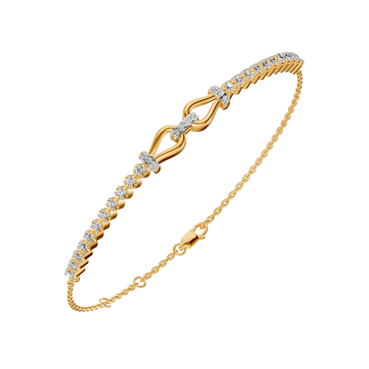 Everlink Diamond Bolo Bracelet