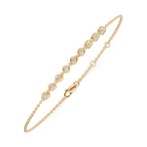 Diamond Bezel Bracelet