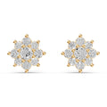 Rosette Diamond Studs