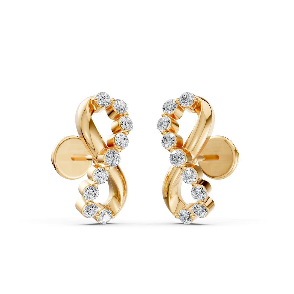 Eternal Infinity Diamond Earrings