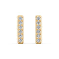 Starry Line Diamond Earrings