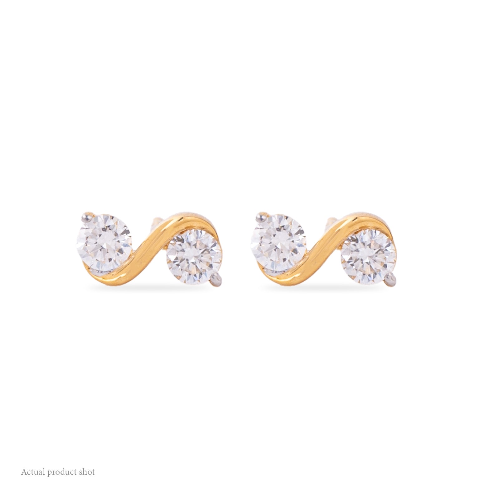 Infinity Diamond Earrings