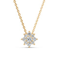 Rosette Diamond Necklace