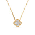 Lucky Clover Diamond Necklace