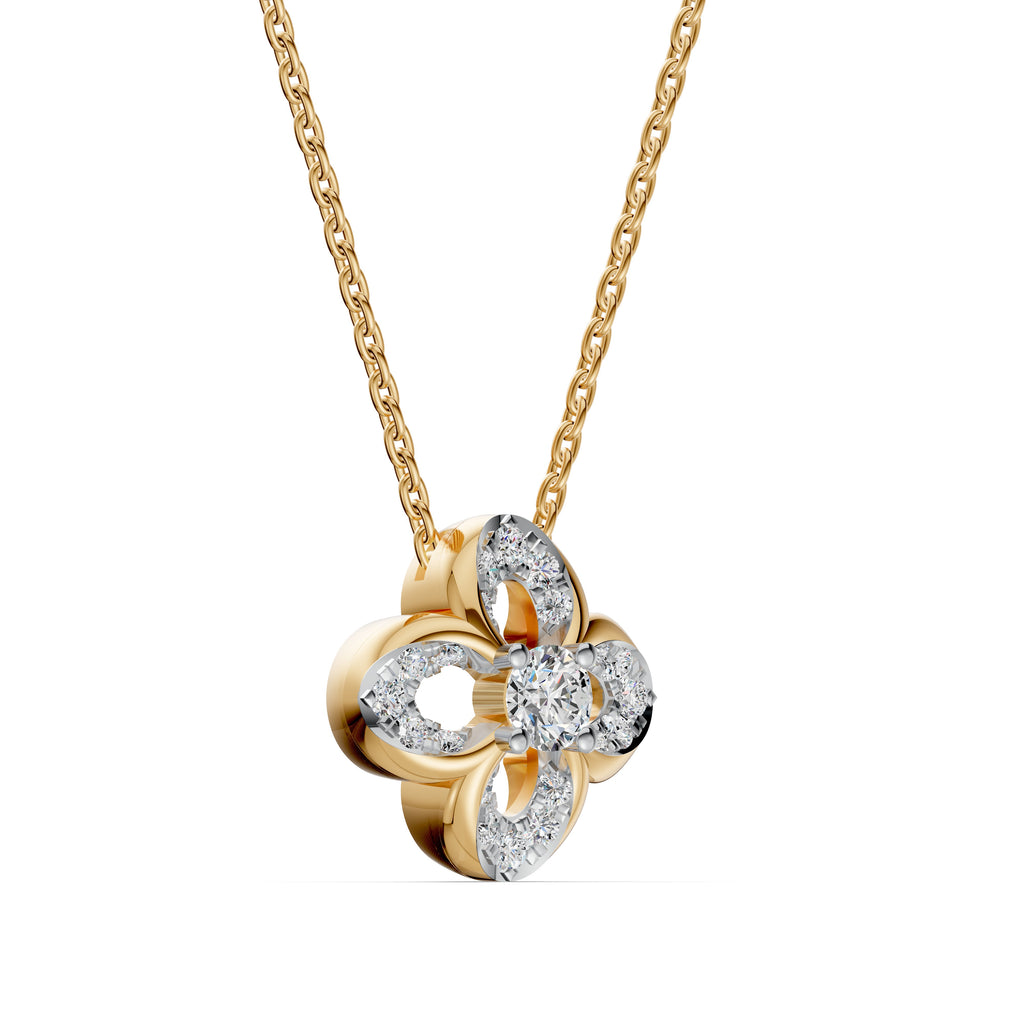 Clover Diamond Necklace