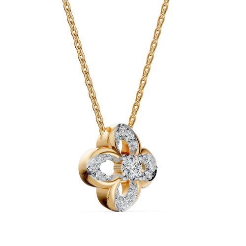 Clover Diamond Necklace