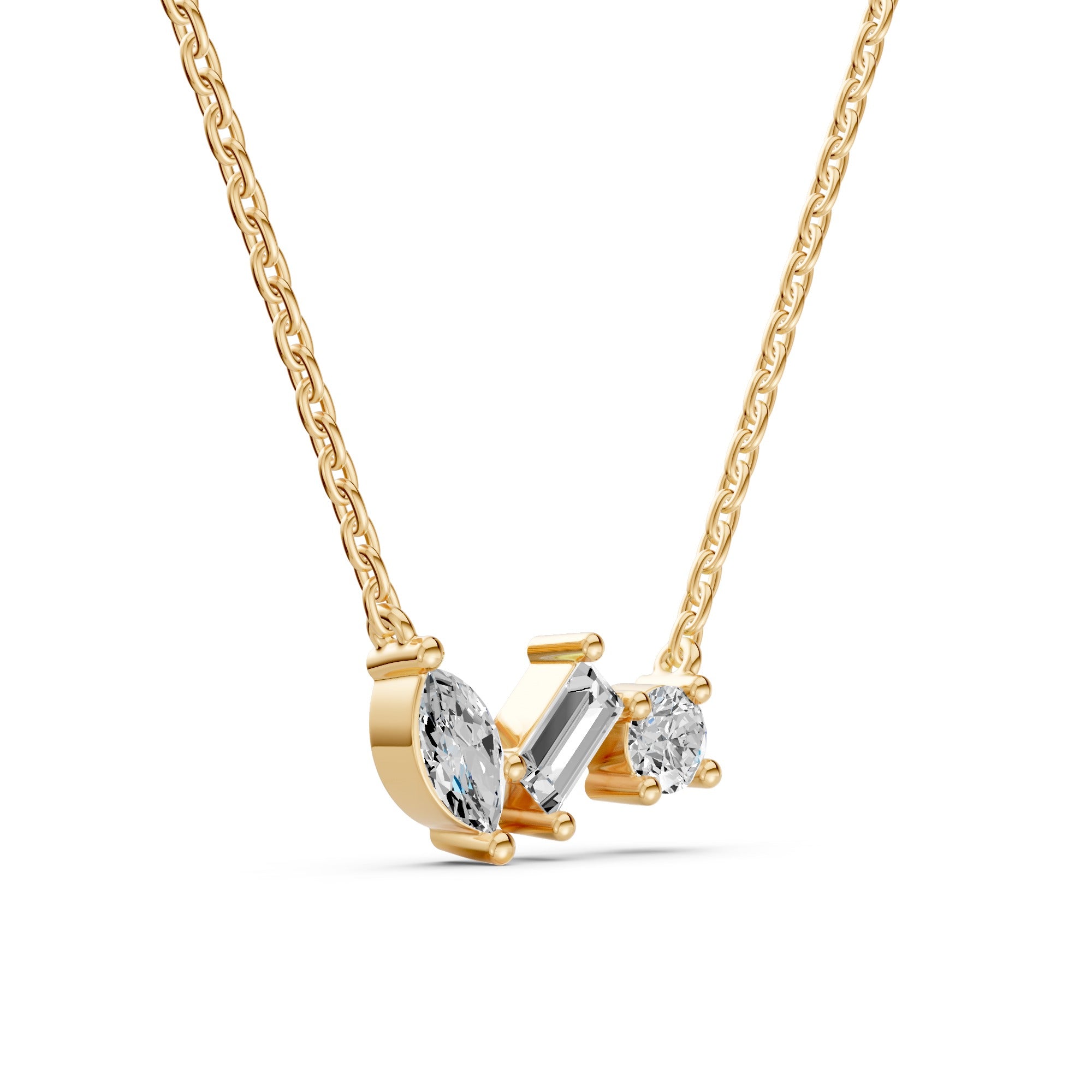 Trinity Diamond Necklace