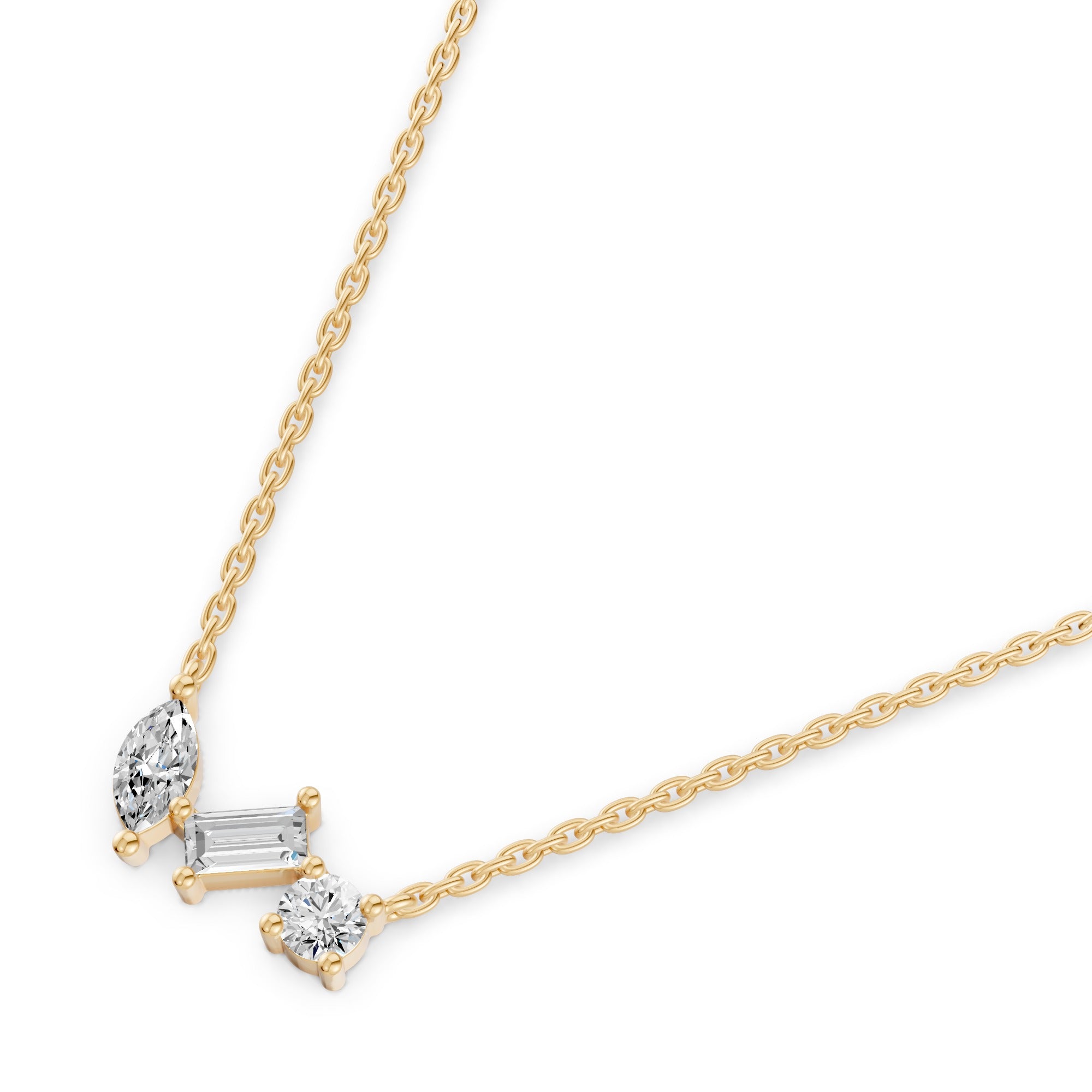Trinity Diamond Necklace