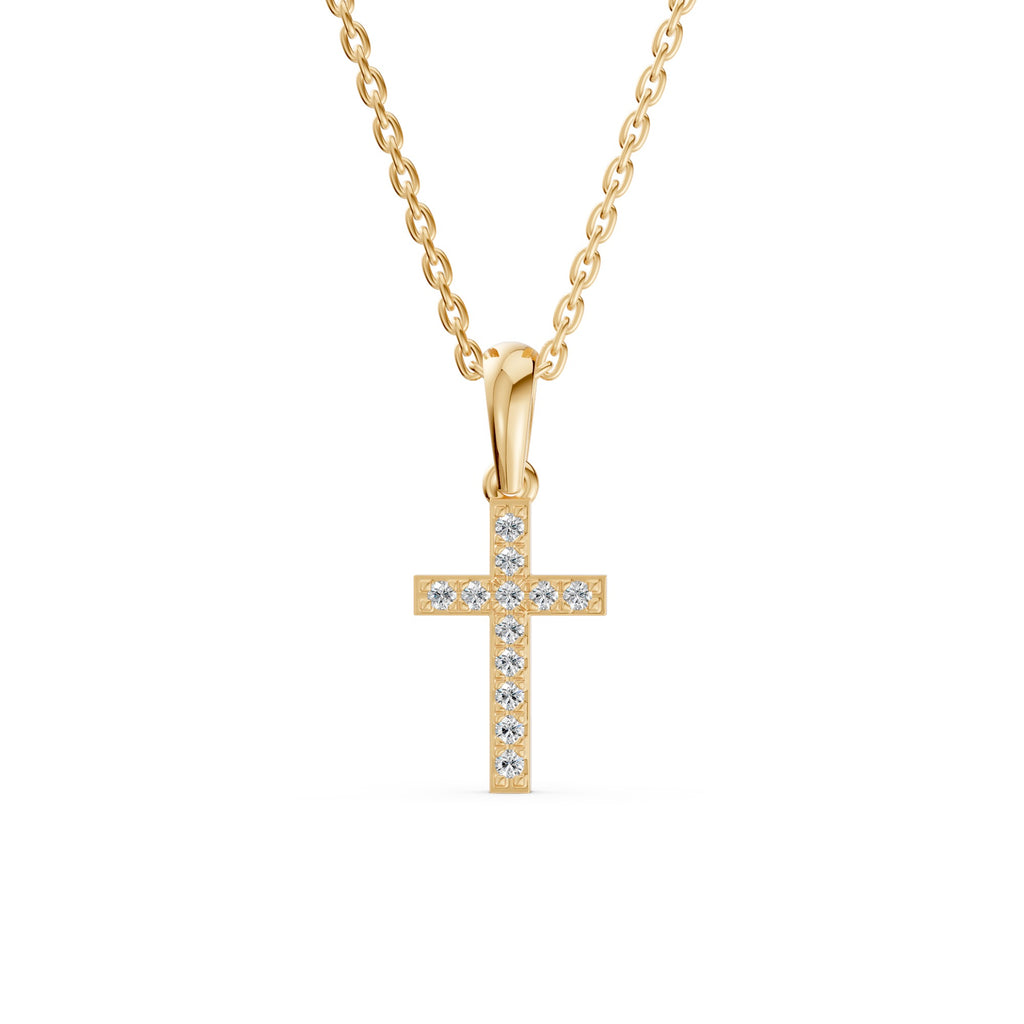 Cross Diamond Pendant