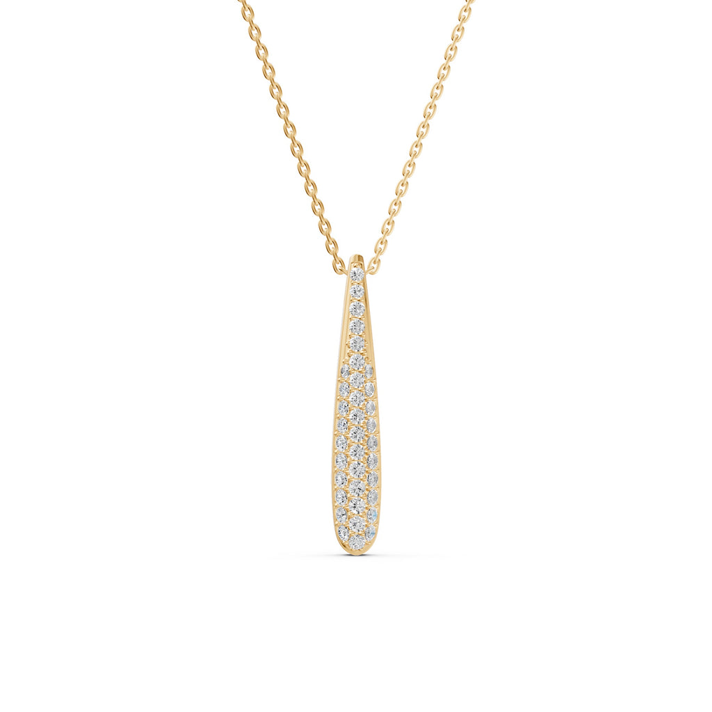 Raindrop Diamond Necklace