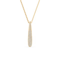 Raindrop Diamond Necklace