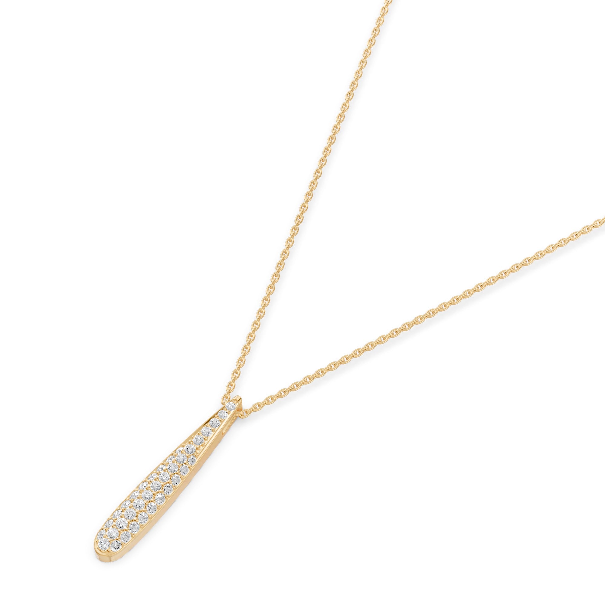 Raindrop Diamond Necklace