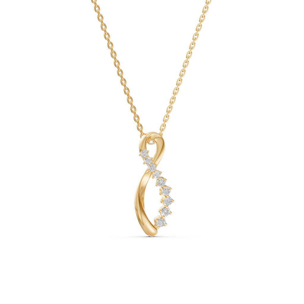 Forever Yours Infinity Diamond Necklace