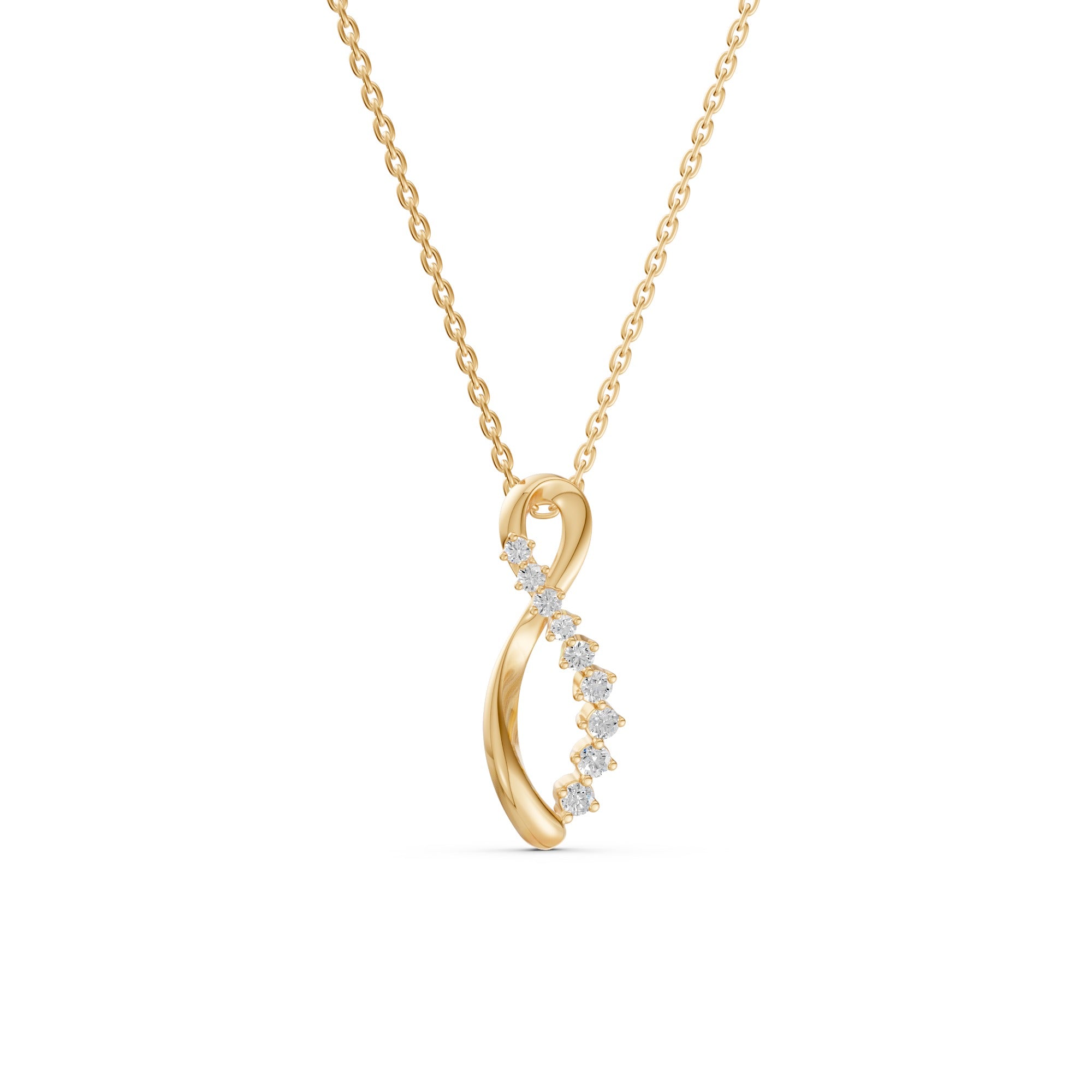 Forever Yours Infinity Diamond Necklace