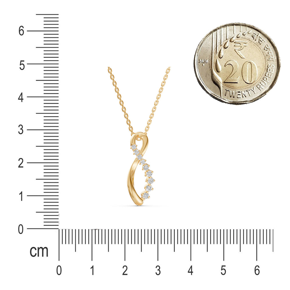 Forever Yours Infinity Diamond Necklace