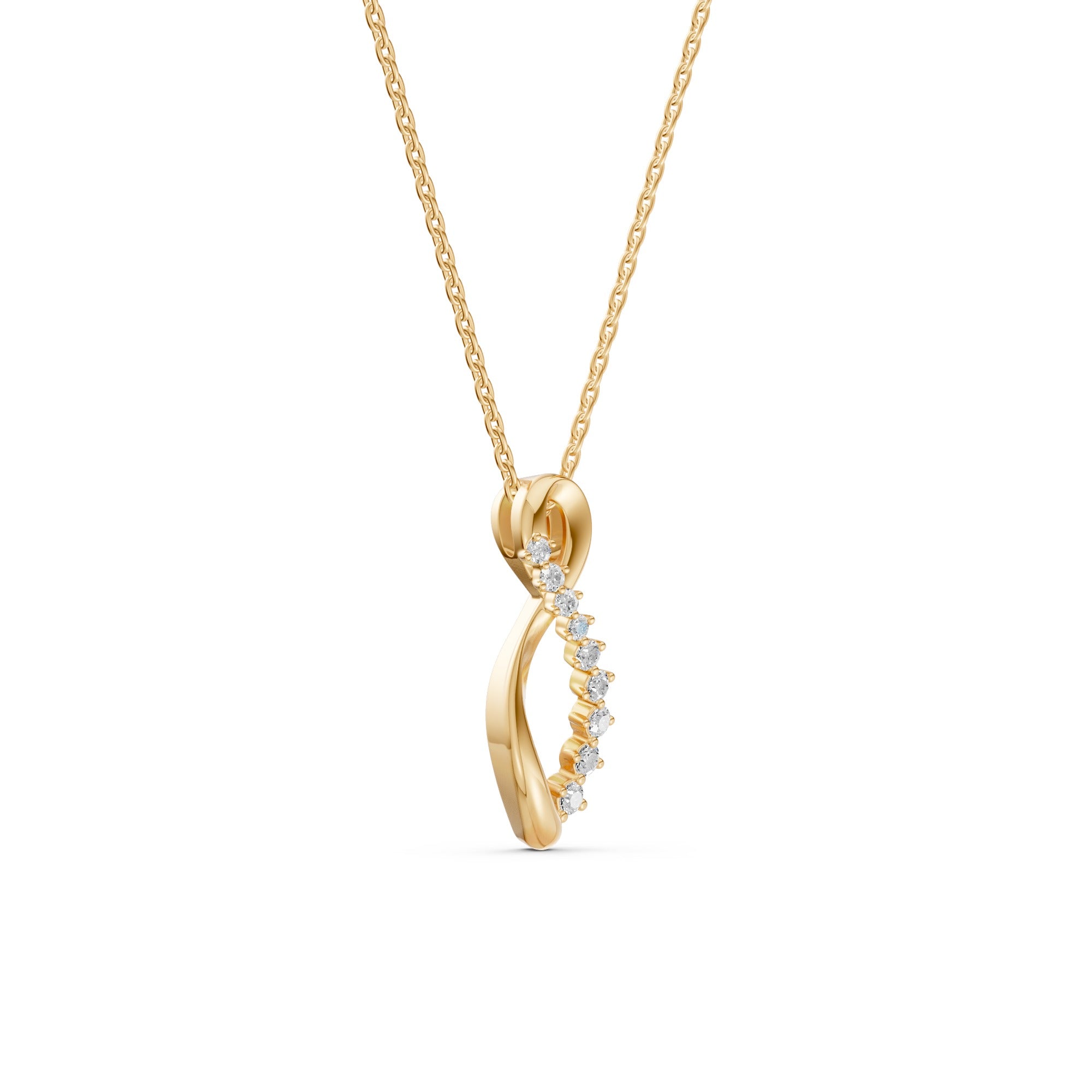 Forever Yours Infinity Diamond Necklace