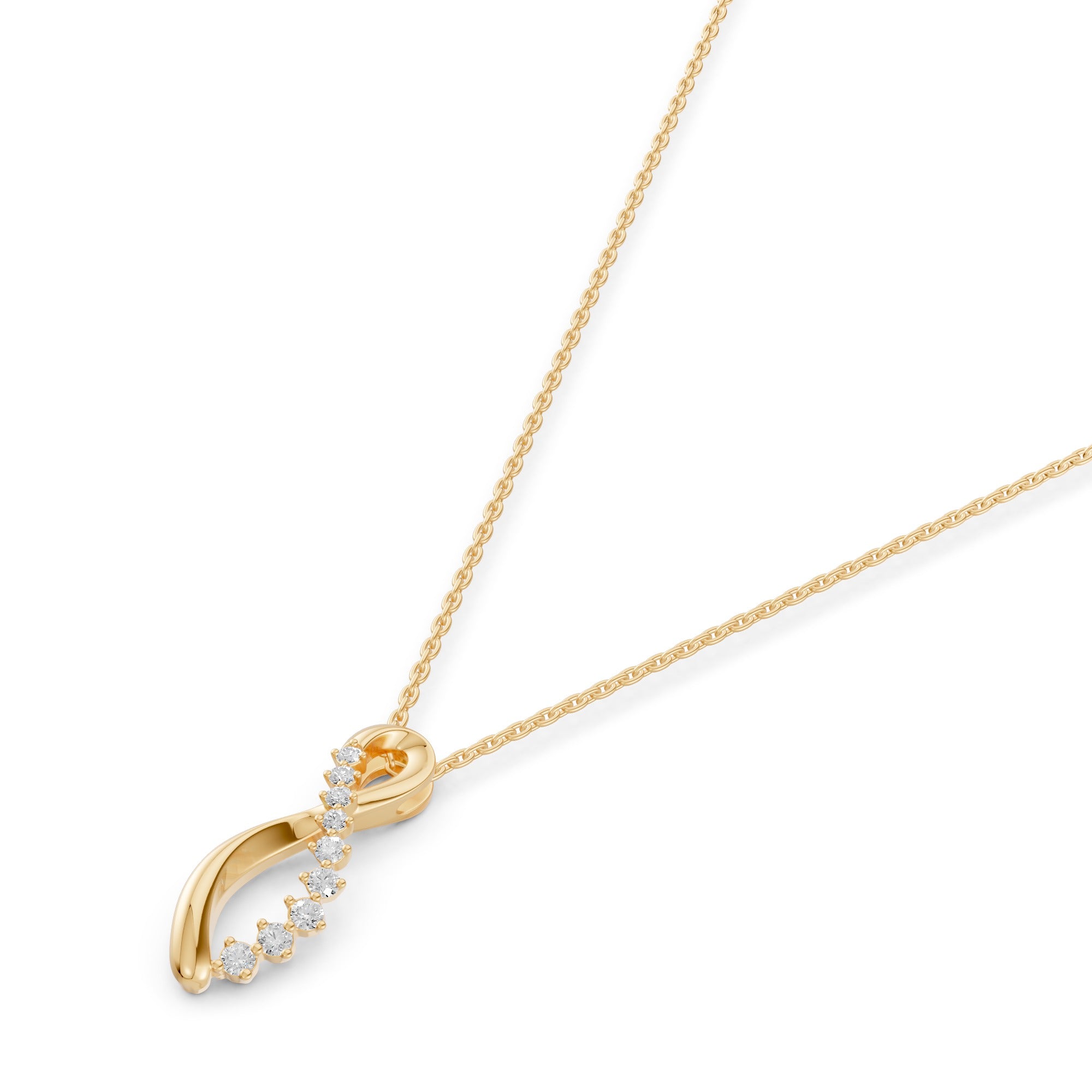 Forever Yours Infinity Diamond Necklace