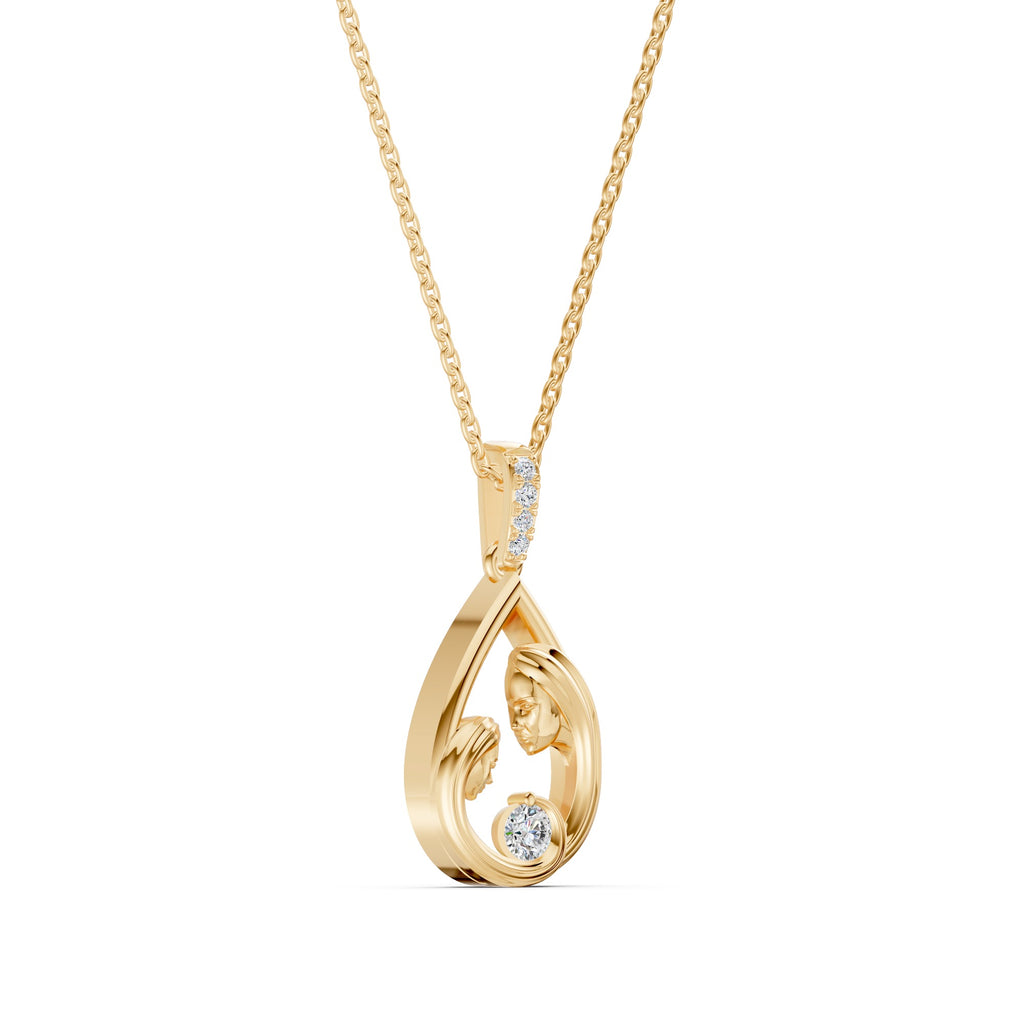 Eternal Embrace Diamond Pendant