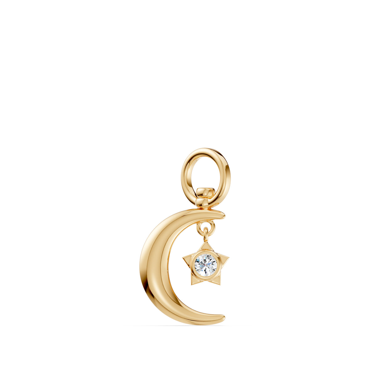 Moonlight Diamond Charm