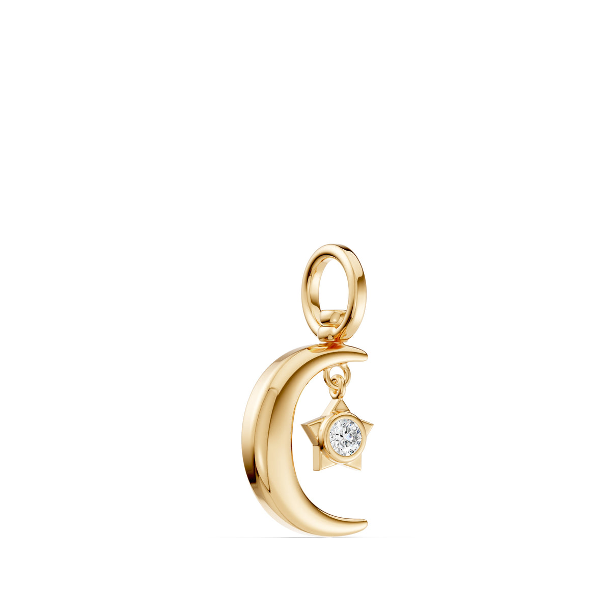 Moonlight Diamond Charm