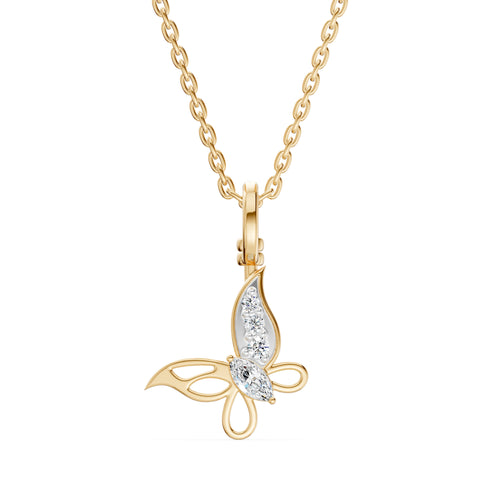 Butterfly Effect Diamond Charm