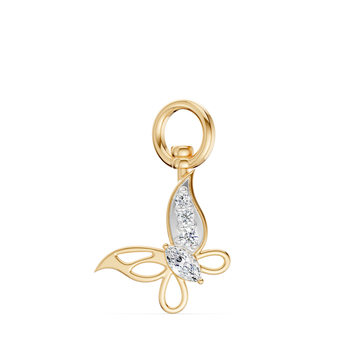 Butterfly Effect Diamond Charm