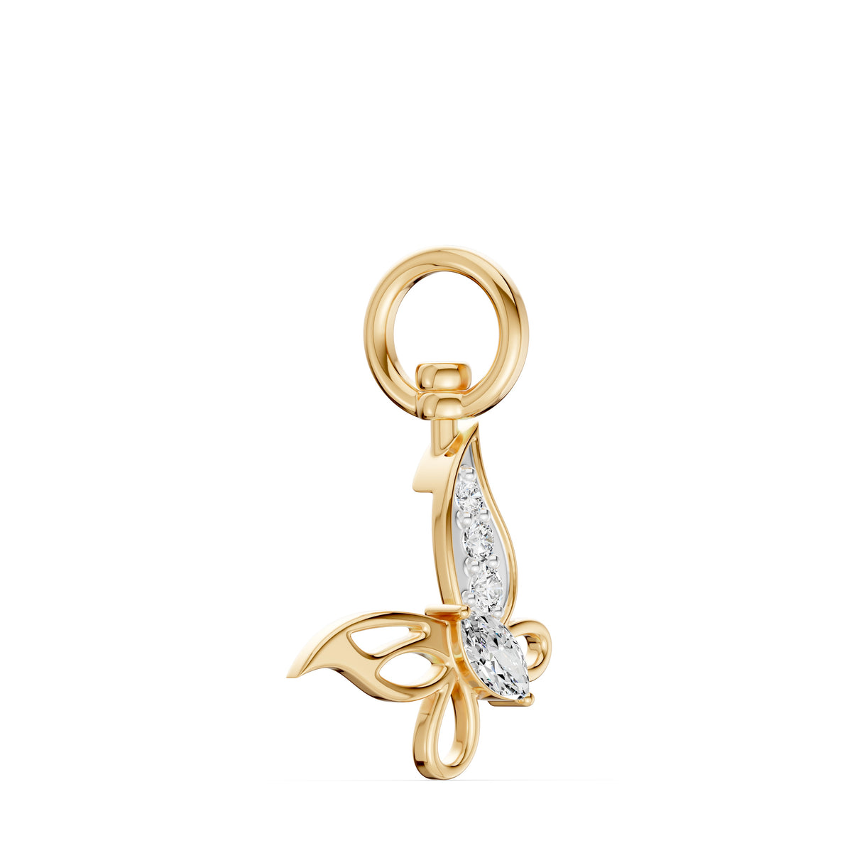 Butterfly Effect Diamond Charm