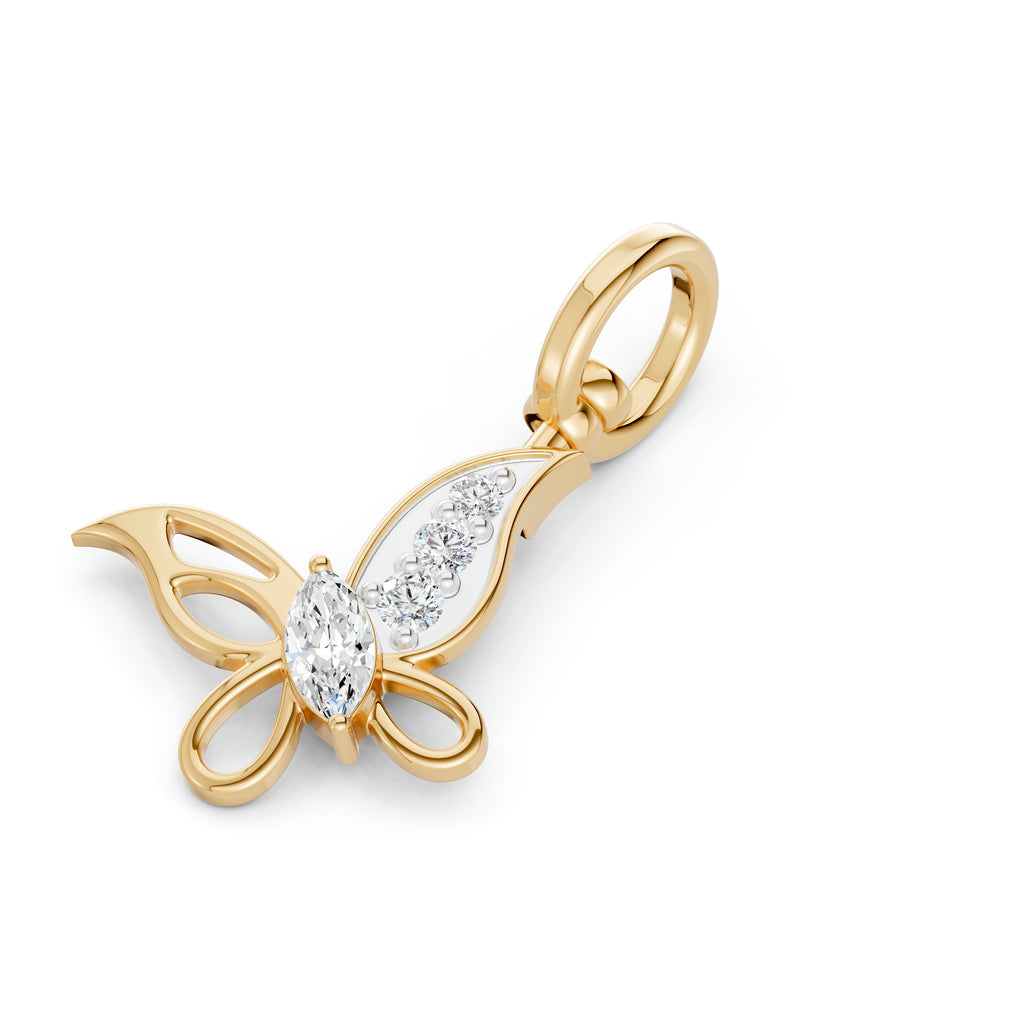 Butterfly Effect Diamond Charm