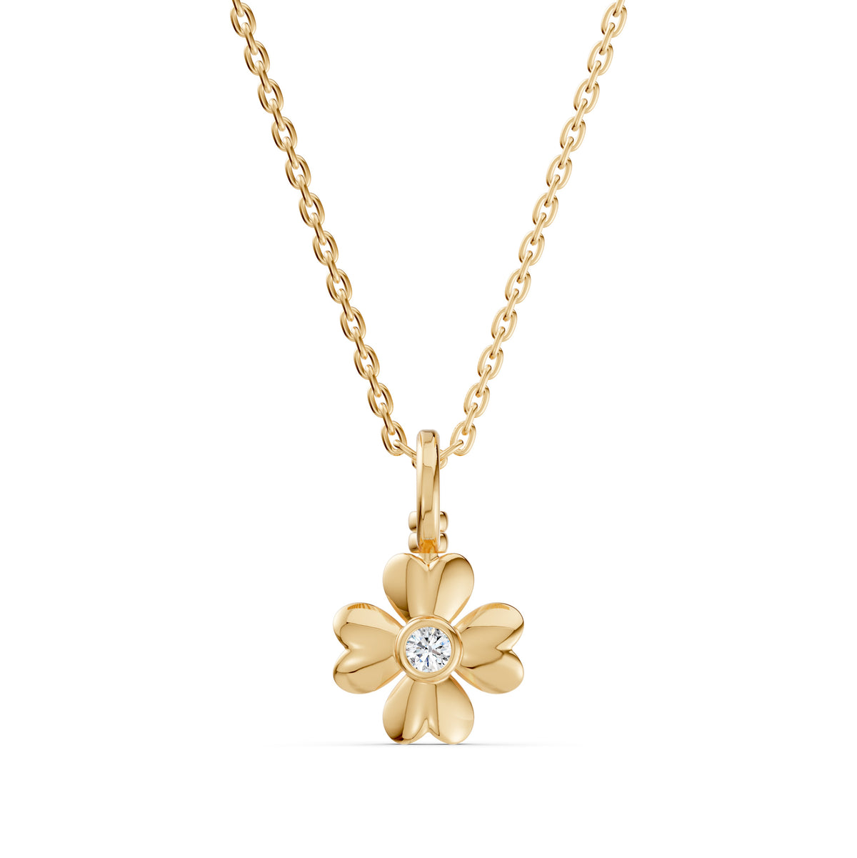 Clover Me Lucky Diamond Charm