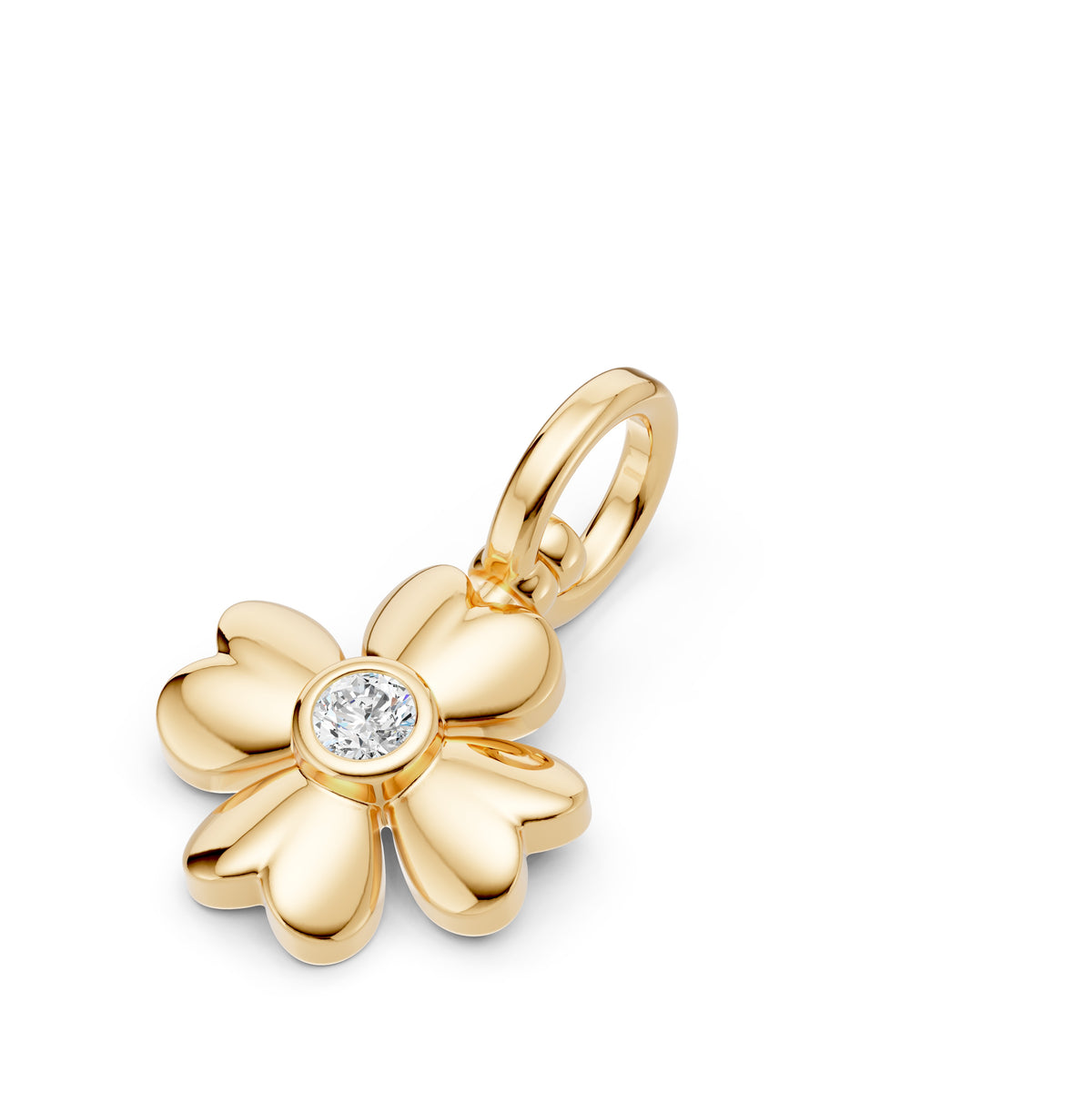 Clover Me Lucky Diamond Charm