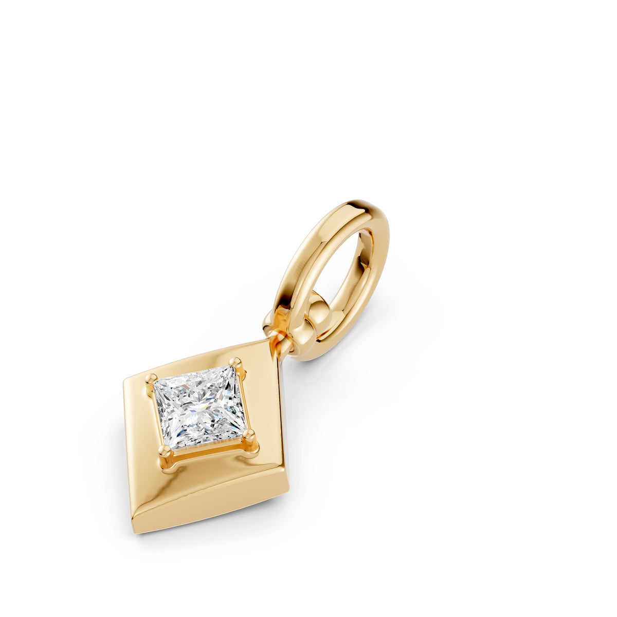 Flying Solo Diamond Charm