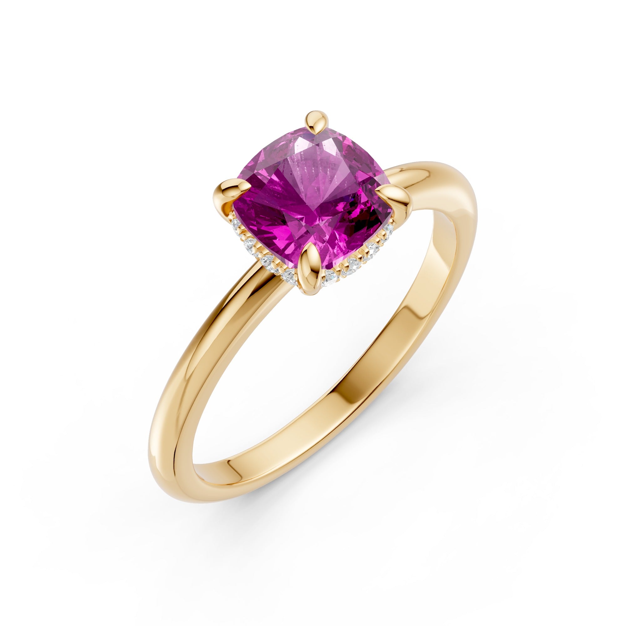 Orchid Gemstone Ring