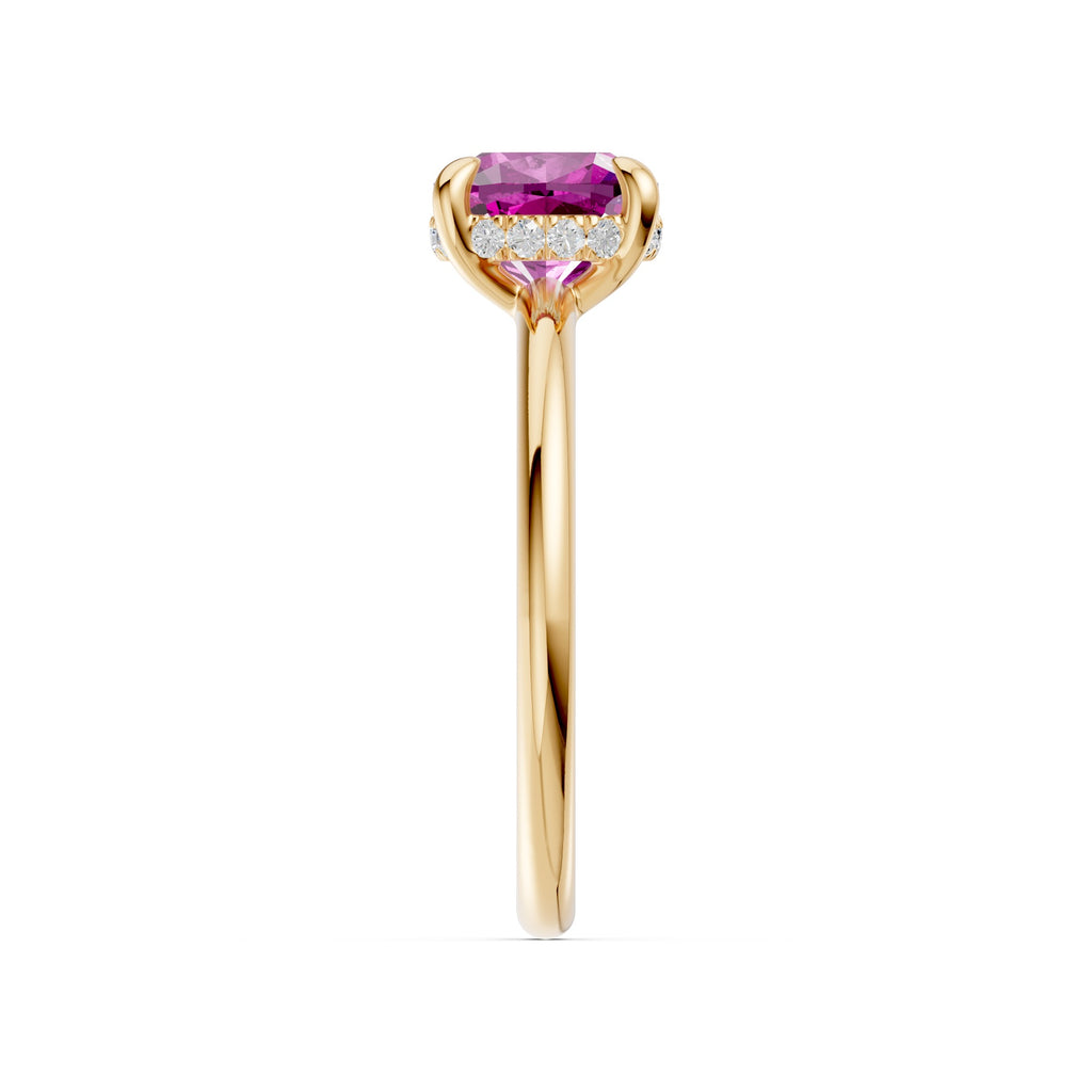 Orchid Gemstone Ring