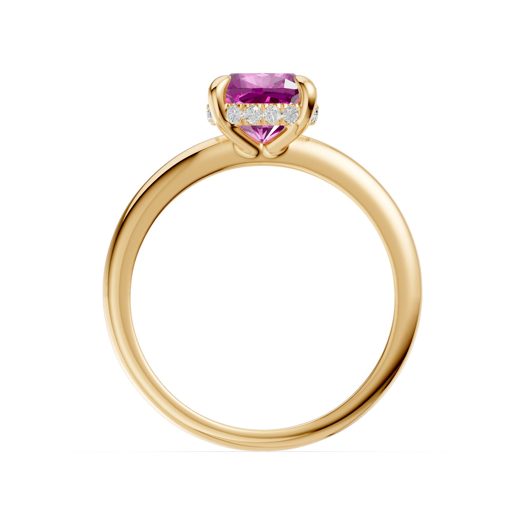 Orchid Gemstone Ring