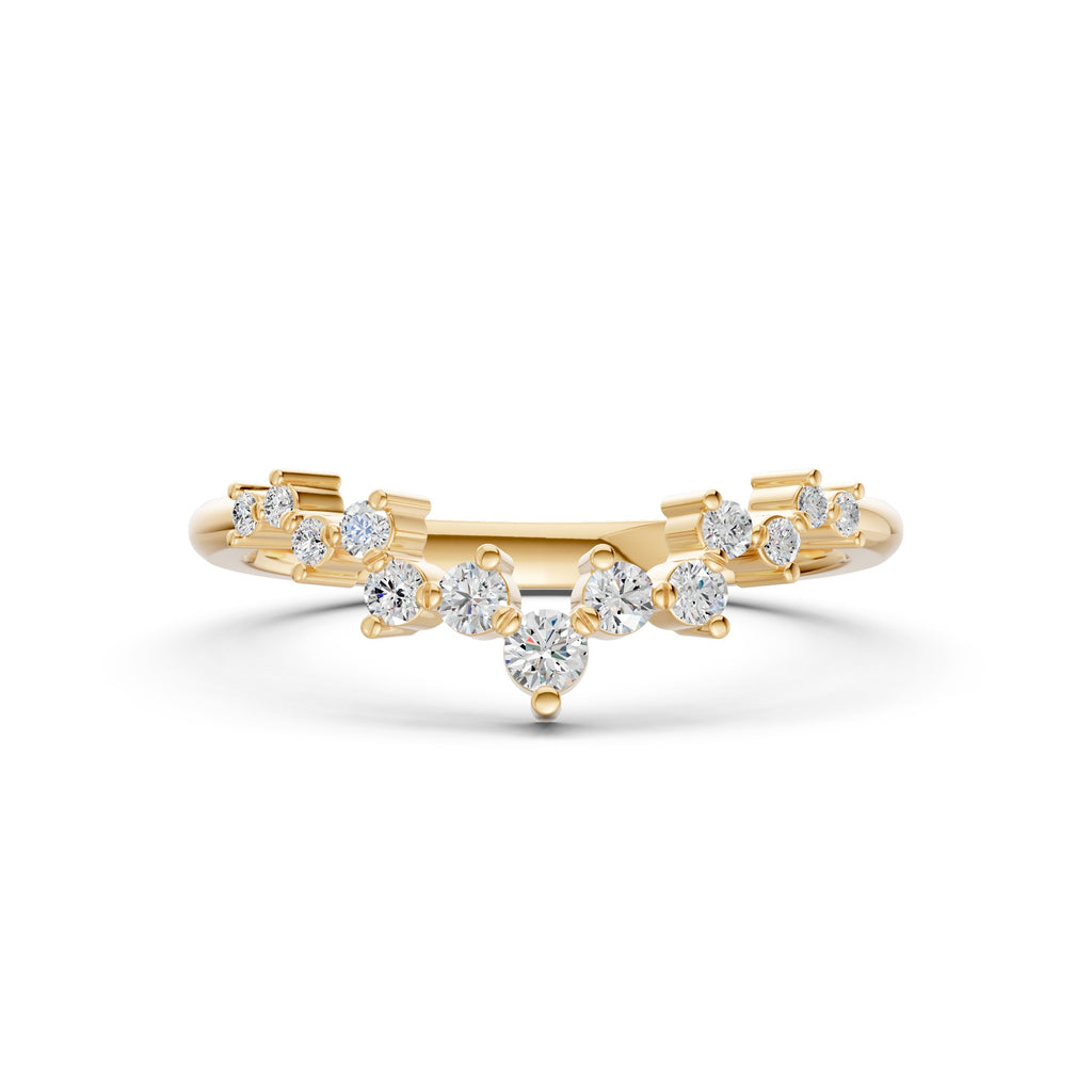 Diamond Tiara Ring