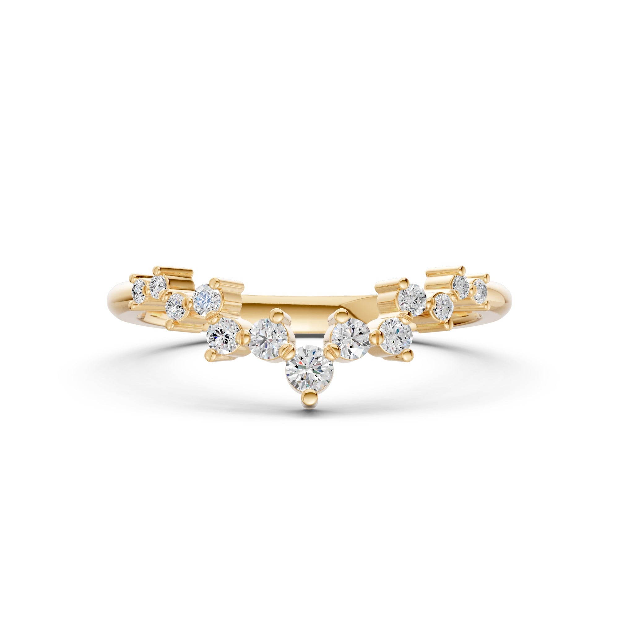 Diamond Tiara Ring