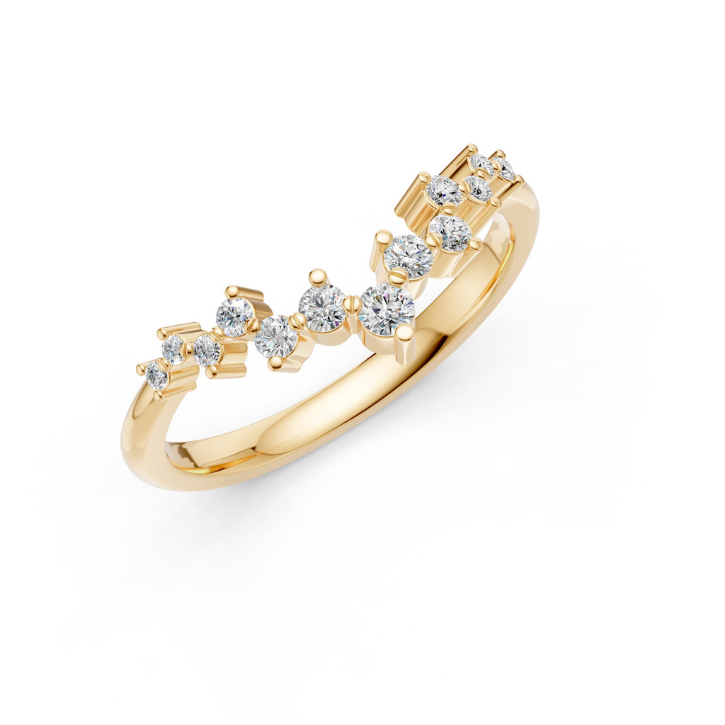 Diamond Tiara Ring