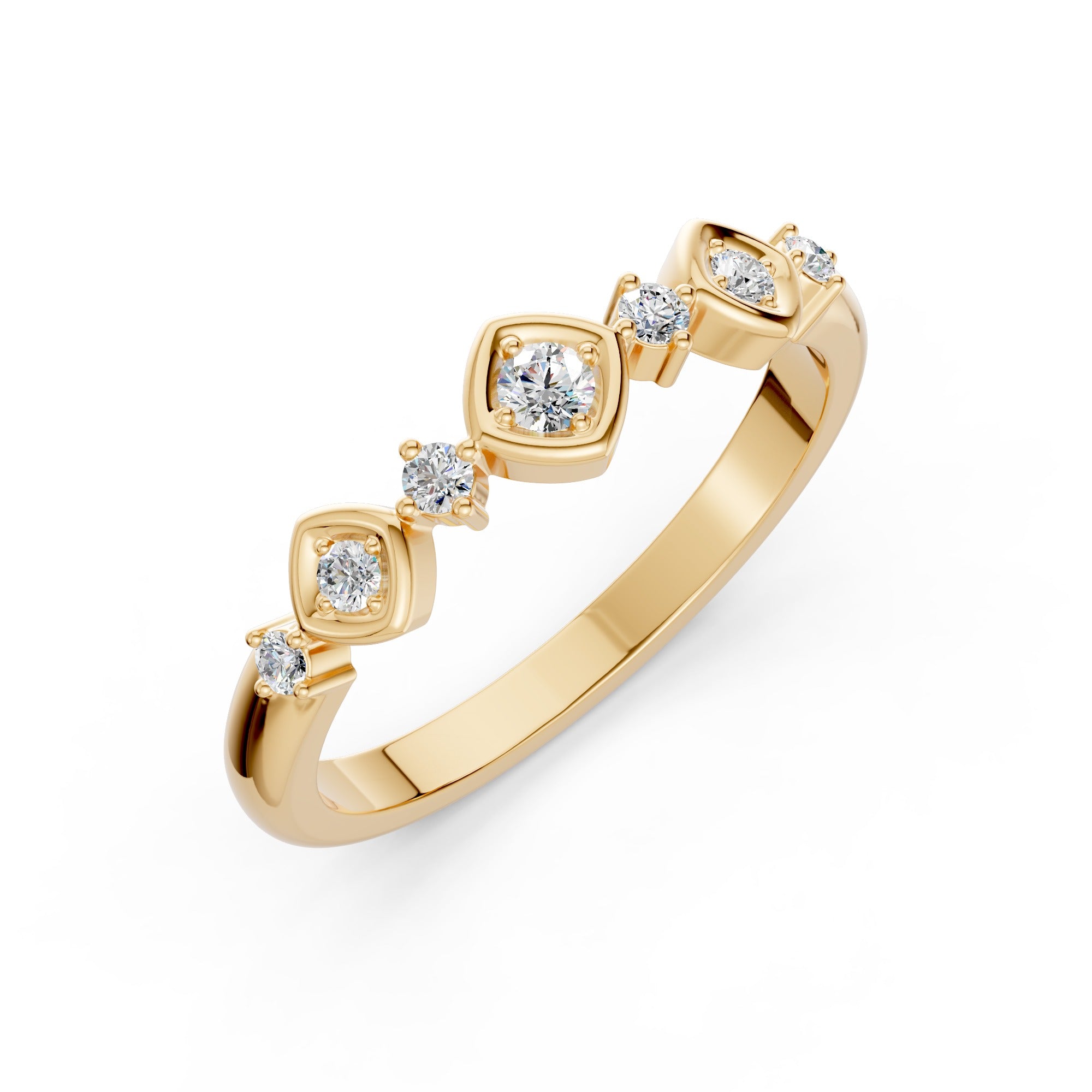 Royal Tiara Diamond Ring