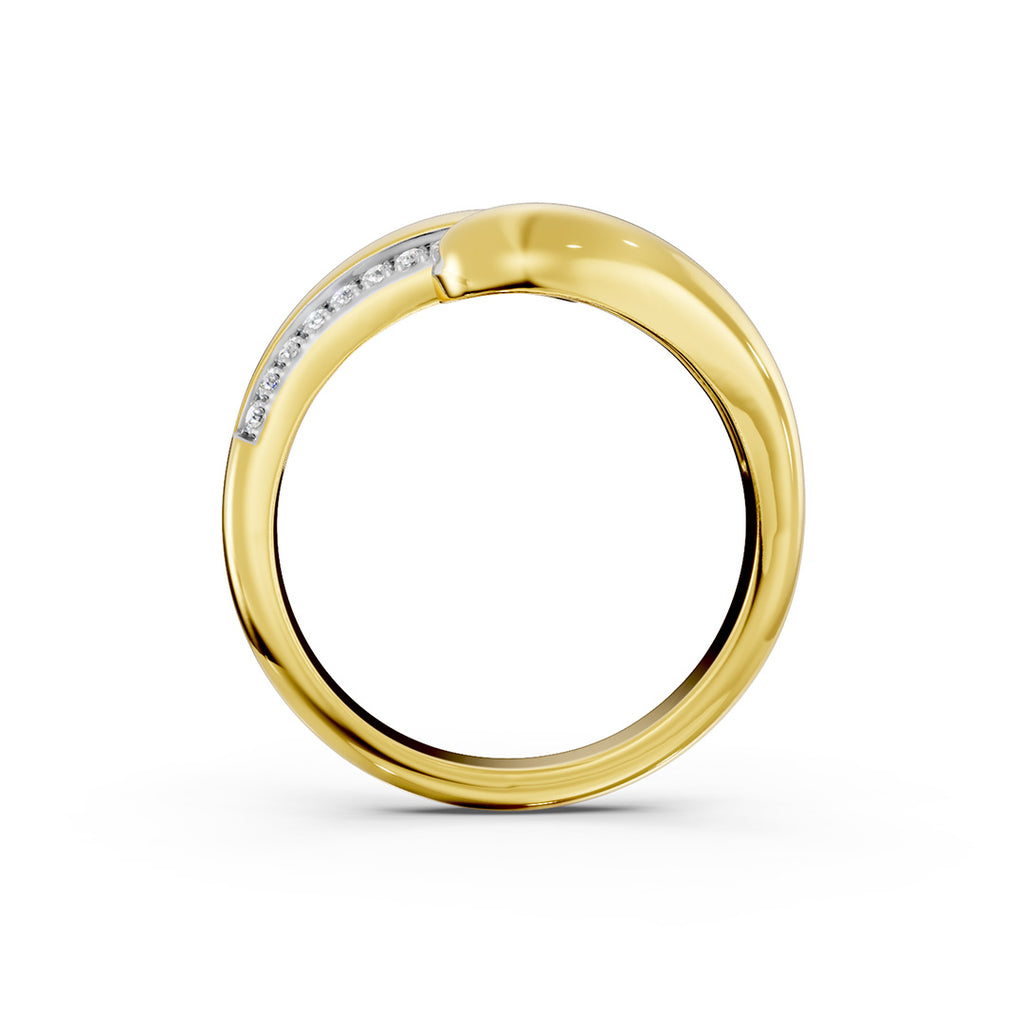 Eternal Confluence Diamond Ring