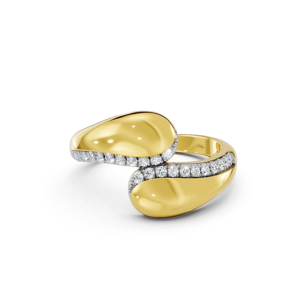 Eternal Confluence Diamond Ring