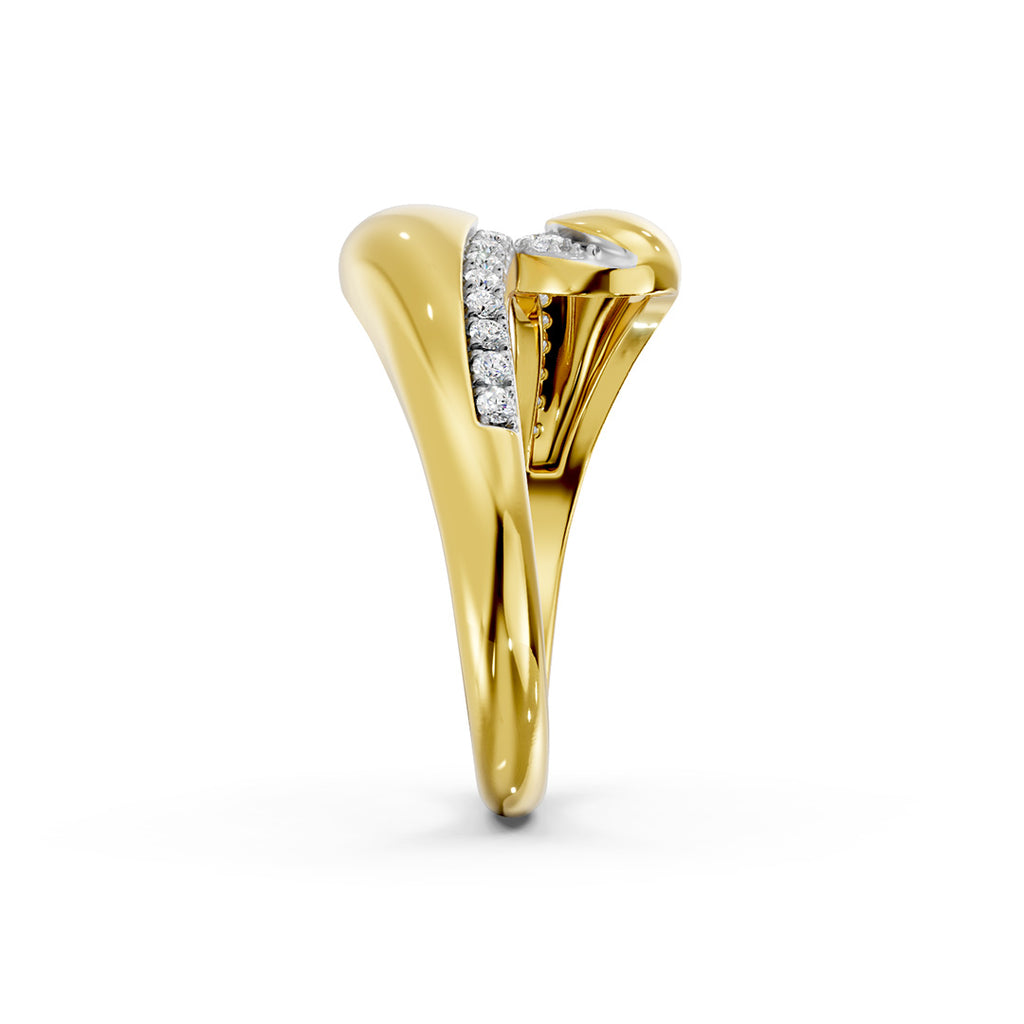 Eternal Confluence Diamond Ring
