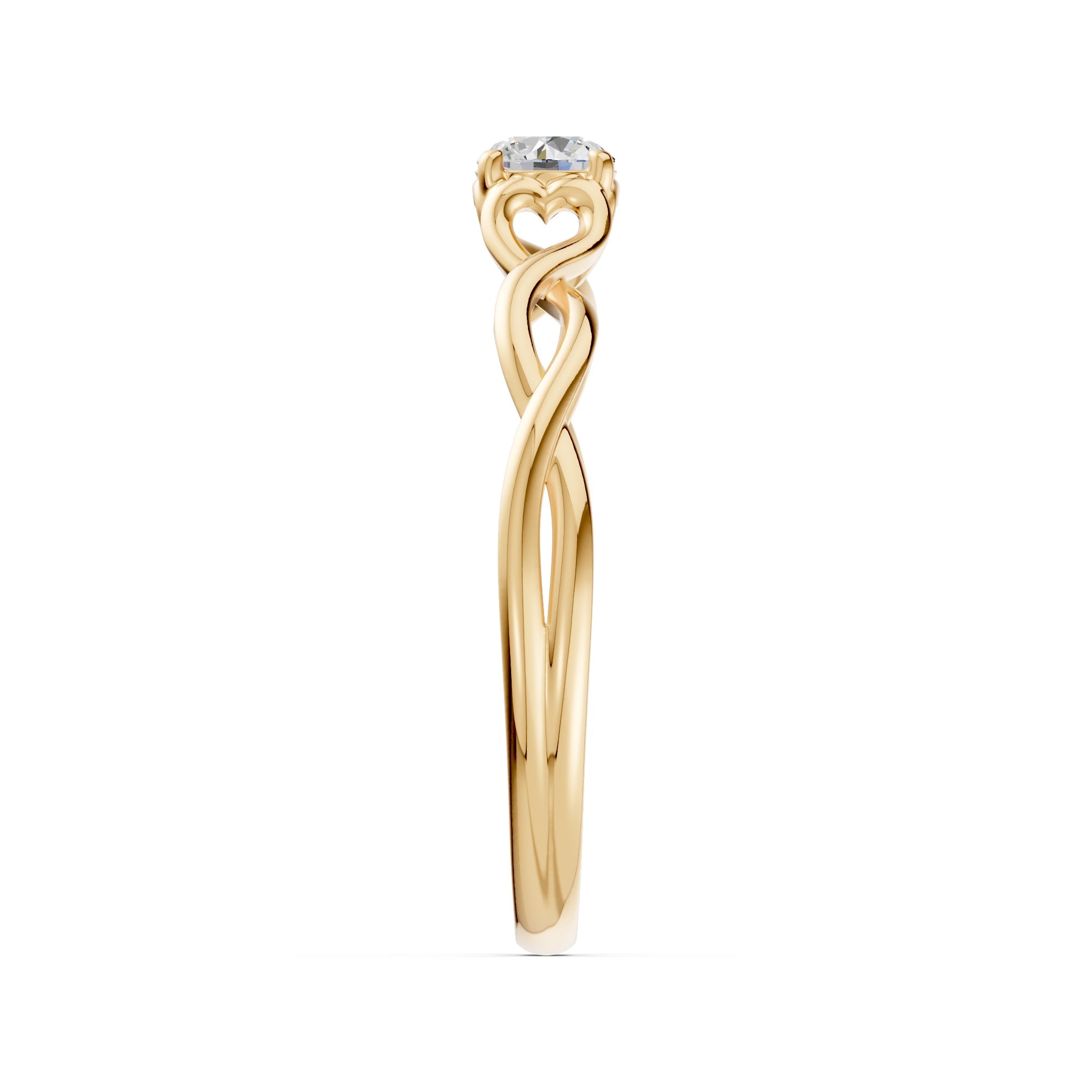 Infinity Promise Solitaire Diamond Ring