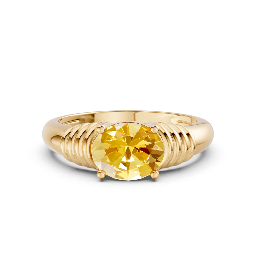 Sunbeam Gemstone Ring