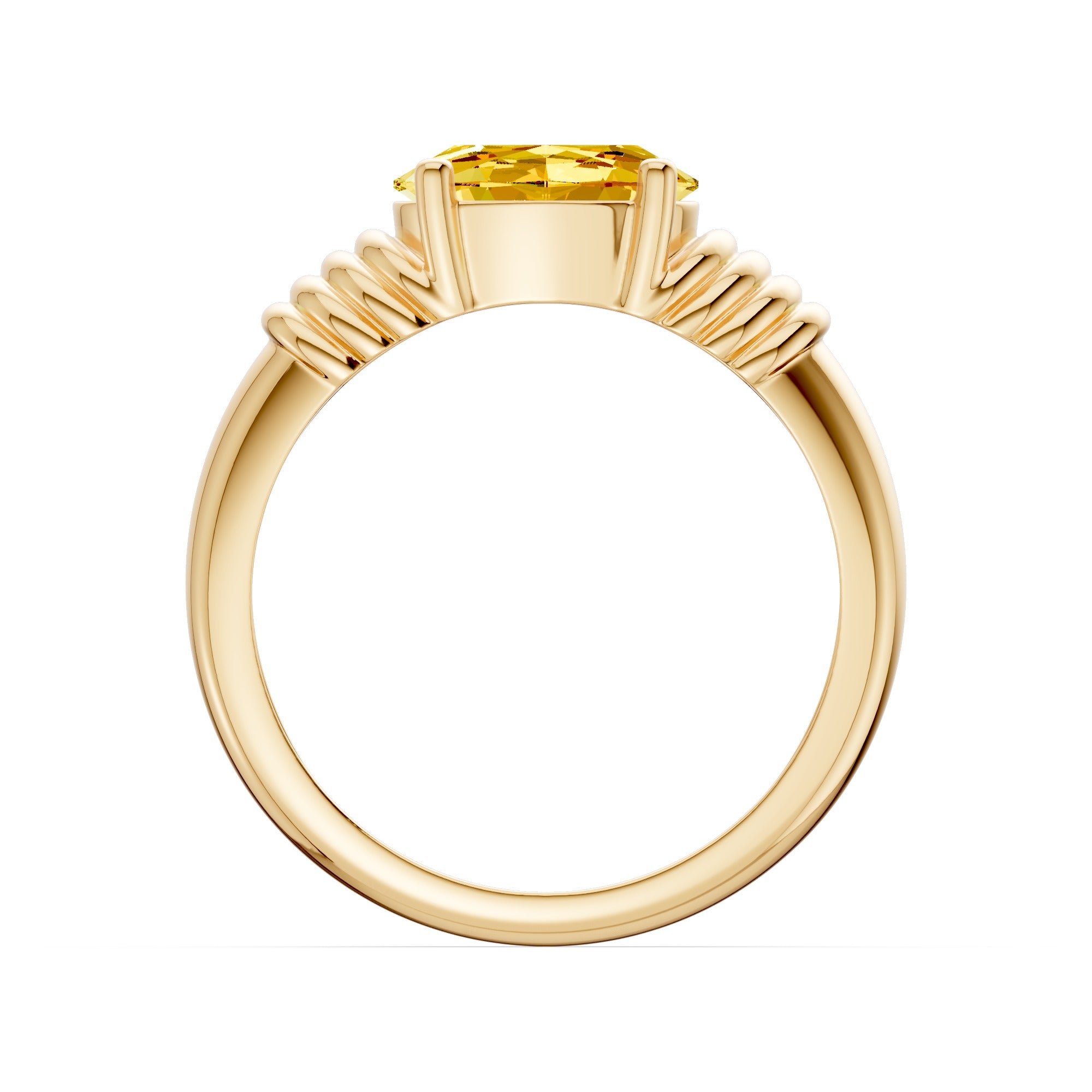 Sunbeam Gemstone Ring